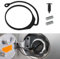 Tankdeckel Halteband,Vw T5 Zubehör,Audi A4,Audi A4 B8,Audi A3 8p,Tankdeckelleitung, Auto Kraftstofftankdecke Linie,Kabelsatz für Auto kraftstofftankdeckel,Kompatibel mit VW,Passat und BMW