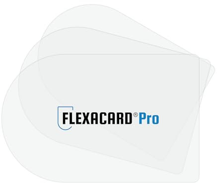 Tür mit Karte öffnen: Flexacard®Pro | Große Öffnungskarten für Türen | Original | 3 Stück | 0.35 mm Stärke | Türöffnungswerkzeug | Professionelle Schlüsseldienst-Karten | Wiederverwendbar