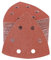 PMIQSA 90 Stück 80 Körnung Deltaschleifer Schleifpapier Dreieckschleifer 93x93x93mm Schleifblätter Klett Schleifdreiecke für Holz Metall