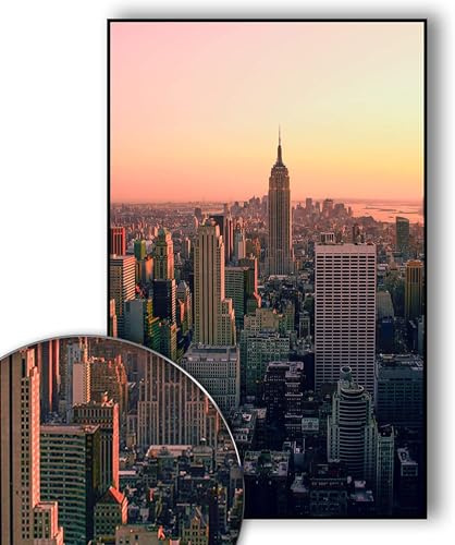 Golden Posters Foto Poster New York Poster Skyline – (70x50cm)