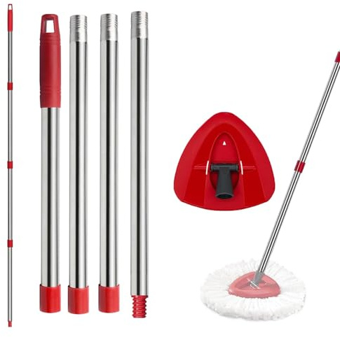 Ersatz Wischmopp Set, kompatibel mit Vileda Turbo 2in1 EasyWring&Clean