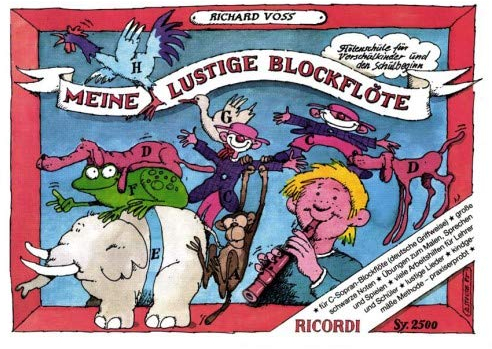 Ricordi - Meine lustige Blockflöte 1 - dt. Griffweise