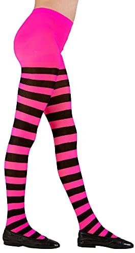 W WIDMANN MILANO Party Fashion - Collants pour enfants, 70 DEN, Accessoires pour costumes de sorcières, coccinelles, abeilles, elfes, etc.