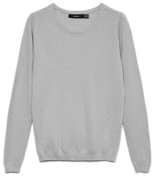 VERO MODA VMCARE Structure LS O-Neck BLOU NOOS