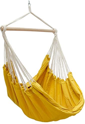 AMANKA XXL Hängesessel 185x130cm - Hängesessel 150kg Belastbar - Gartenmöbel Hängesessel Outdoor 2 Personen Hänge Outdoor Sessel Jugendzimmer Mädchen - Sitzsack zum Hängen Schaukel Garten Erwachsene