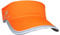 Headsweats Supervisor High Visibility Reflective Umbrella Band Visor, Unisex, HSWSR, neon orange, One Size