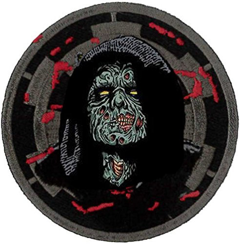Darth Sidious Zombie Patch 7,5 cm Durchmesser zum Aufnähen/Aufbügeln