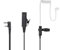 Hoornie Headset für Kenwood Funkgeräte mit eckigem Ansteckmikrofon | Kompatibel mit TK-3301, TK-3401D, TK-3501, TK-3701D, NX-320 und mehr! | Military Grade | 3X stärkerem Kabel & 10x Ohrstöpsel
