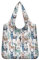 UOIMAG Wiederverwendbare Einkaufstasche für Damen, Motiv: Llama, Kaktus, Einkaufstasche, Schultertasche