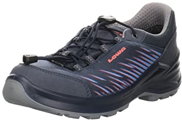 LOWA Halbschuh ZIRROX GTX LO JUNIOR stahlblau/Rose 27