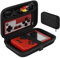 Linkidea Custodia per il trasporto della console di gioco portatile, scatola protettiva da viaggio per mini giocatori di giochi retrò per cavo di ricarica, tappi per le orecchie, batterie e accessori