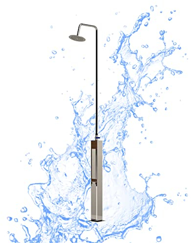 well2wellness® Ideal Edelstahl Kaltwasser Dusche Altena