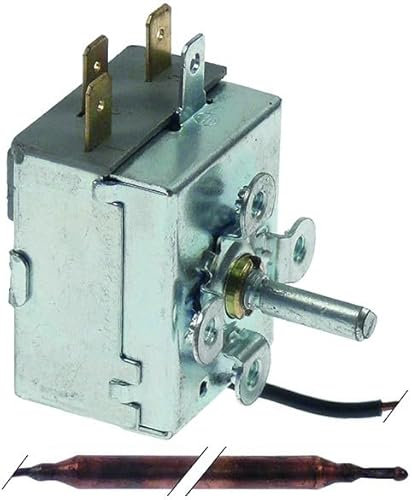 Recamania Thermostat T max 210°C Arbeitsbereich 64-210°C 1-polig 1CO 16A Sonde Ø 5 mm Sonde L 100 mm
