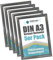 DisplayLager 5'er Sparpack Anthrazitgrau DIN A3 Klapprahmen mit 25mm Aluminium Profil, Entspiegelter Schutzscheibe, Befestigungsmaterial…