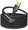 AINOPE 5m USB-Verlängerungskabel Typ A Stecker zu Buchse USB 3.0 Verlängerungskabel Hohe Datenübertragung Kompatibel mit Webcam, Gamepad, USB Tastatur, Flash Drive, Festplatte, Drucker