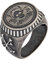 CAI Herren-Herrenring 925er Silber 66 Anthrazit 32019016