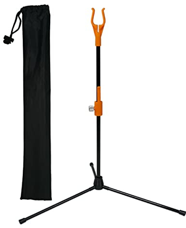 Longbowmaker Archery Stand - Recurve & Compound Bow Rack Holder - 48cm Height
