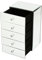 Signes Grimalt By SIGRIS - Joyero organizador con cajon Plateado de Cristal Vidrio | Joyero Caja Joyero Joyeros Zara Home 26x12x16cm