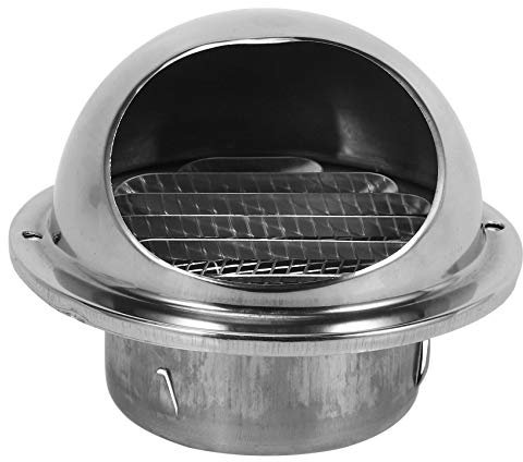 Torribala Extracteur d'air en acier inoxydable 80 mm