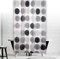 probath PEVA Rideau de douche blanc 3D MOSAIK rétro gris différents modèles 120 x 220 cm (gris rétro)