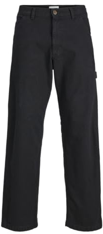 JACK & JONES Herren JPSTEDDIE JJCARPENTER Pant NOOS Cargohose, Schwarz,31W / 32L