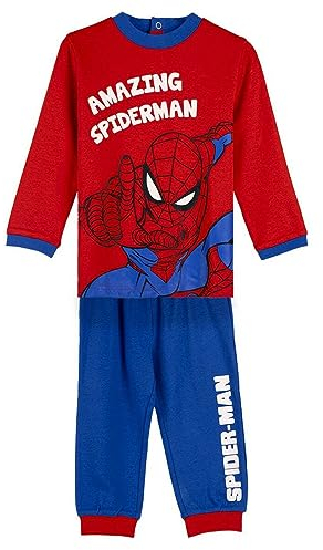 Spiderman Unisex S0737158 Schlafanzug für Kinder, bunt, Estándar