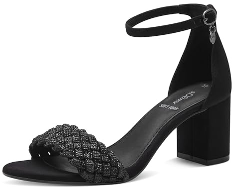 s.Oliver Damen 5-28309-42 Sandale mit Absatz
