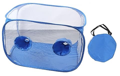 Still Air Box, Tragbares Pilzzuchtset, Langlebiges Pilzzuchtzelt, Faltbarer PVC-Pilzzuchtbehölter für Studienforschung