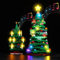 Kyglaring Kit di illuminazione a LED (senza modello) - Compatibile con il set di blocchi da costruzione Lego-40573 Christmas Trees - Solo led senza set di mattoncini(Versione audio)