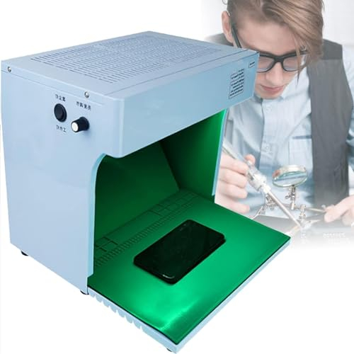 DPQYJPP Vertikale Laminar-Flow-Haube, Luftstrom-Reinigungsbank-Arbeitsplatz, vertikaler laminarer, staubfreier Raum-Arbeitstisch, 2-Modus-Einstellung, Arbeitsbeleuchtung, Laminar-Flow-Schrank,110V