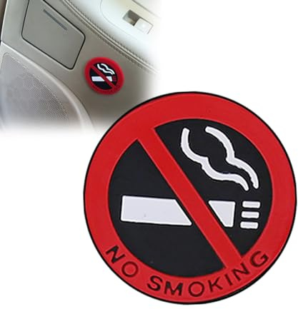 Yianyal Car Warning Sticker - Round Car Decal | Automatic Door Sticker for Indoor or Outdoor Home Workplace, Car Stickers for Vehicles Trucks and More