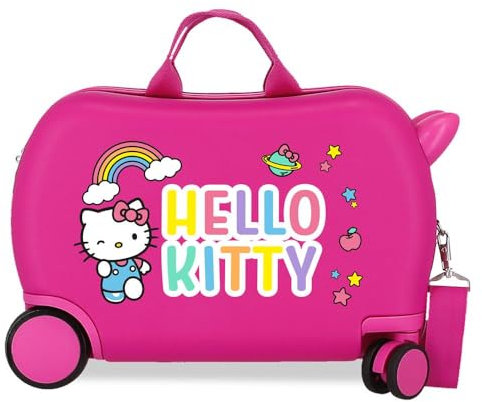 Hello Kitty, fucsia, 31 cm x 45 cm x 20 cm, Valigia per bambini 20