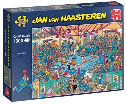 Jumbo Spiele 82029 Jan Van Haasteren Boxing Match 1000 Teile Puzzle