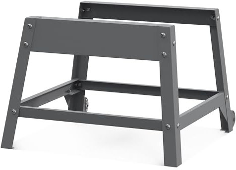 EAST OAK Räucherständer für 76.2 cm Outdoor Elektrischer Smoker, tragbarer Ständer mit Rädern, wetterbeständiges Beinverlängerungsset, Polar Night