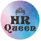 50 Stück Aufkleber HR Queen Aufkleber Geschenkanhänger Vinyl Aufkleber Zitat Aufkleber für Wasserflaschen Laptop Umschlag Dichtungen Goodie Bags 10,2 cm