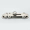 Protect your For Bathrooms and Toilets with this 345inch Brushed Nickel Door Lock Slide Bolt Latch (3inch)