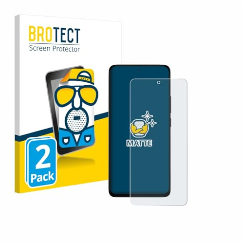 BROTECT Schutzfolie für Xiaomi Redmi Note 14 4G | 2 Stück Entspiegelnder Displayschutz Made in Germany Matte Displayschutz-Folie Anti-Reflex Anti-Fingerprint Einfache Montage