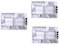 Fnfhsa ECG 7 Step Ruler, ECG Ruler Plastic Ruler Measuring Tool, ECG 7 Step Ruler for ECG/EKG Interpretation