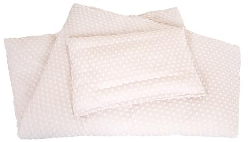roba Kinderbettwäsche Frosty Almond 100 x 135 cm - Bettwäsche Set 2-teilig - Bio Baumwolle - GOTS und Oeko-Tex 100 zertifiziert - Beige
