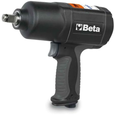 Beta 1927E - Avvitatore reversibile in materiale composito con doppio martello, comando inversione a manopola, 3 livelli potenza e impugnatura antivibrazioni