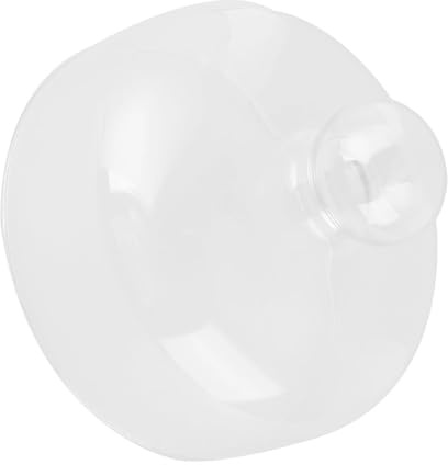 Beavorty Abdeckhaube Lebensmittel aus Glas Transparente Lebensmittelabdeckung für Zuhause Schützt Speisen vor Insekten und Haustieren Stabile Platzierung