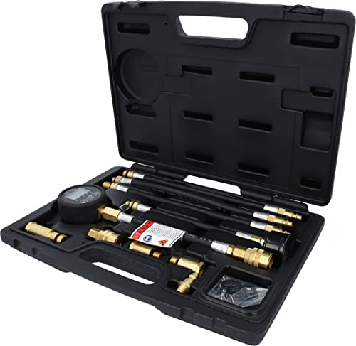 KS Tools 150.1650 Digitales Kompressions-Druckprüfgerät, 10-tlg.
