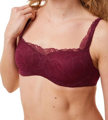 Triumph Damen Spitzen-BH Body Make-Up Illusion Lace Balconette, ohne Bügel, ohne Polsterung, Verstellbare Träger