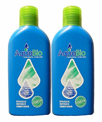 2X Aqua Bio Konzentrat - Natürlicher Wasserbett Conditioner - Wasserbettkonditionierer ohne Chemie gegen Umkippen, Luft und Gerüche im Wasserbett
