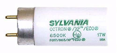 LEDVANCE Fluorescent 24 17W T8 Lamp, 6500K Daylight, Coated, 1 Pack
