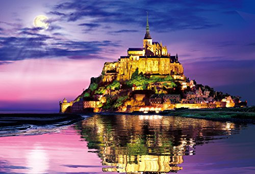 Apollo, Inc. 1053 Puzzle Super Utter Ex Mont Saint Michel and Its Bay XI [Frankreich] Super Small Piece (26 x 38 cm) (Japan Import)