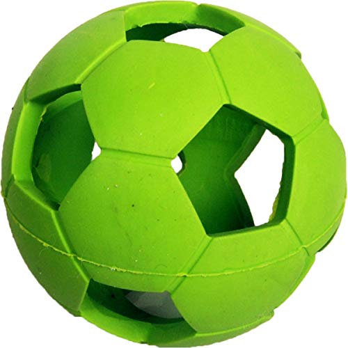 Karlie Spielzeug Gummi Fußball, diameter-6.0 cm, farblich sortiert