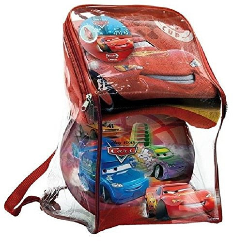 Coffret Set Poncho et ballon Cars