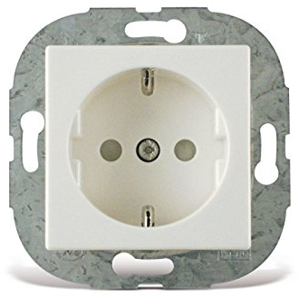 REV Ritter Schutzkontakt Steckdose uP.Standard Quadro weiss Düwi