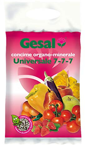 GESAL Concime organo-minerale Universale, Per Ortaggi e Frutta da Giardino, 5 kg
